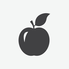 Elevate Your Brand with a Sleek and Professional Apple Icon, Vector Design