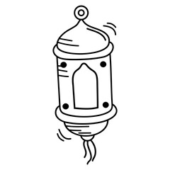 Ramadan Doodle Illustration