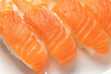 サーモンの握り寿司