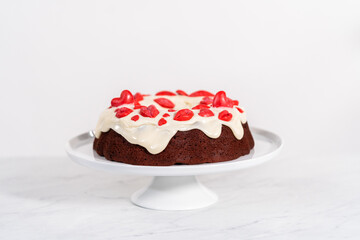 Red velvet bundt cake