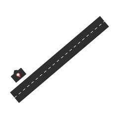 Road Map Illustration