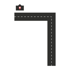 Road Map Illustration