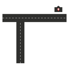 Road Map Illustration