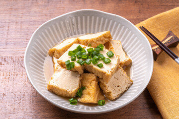 厚揚げの甘辛煮