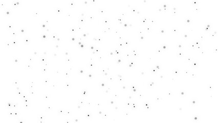 Abstract Small Snow Particles Isolated Transparent Alpha PNG