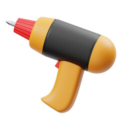 The Electric Drill Tools 3D Icon