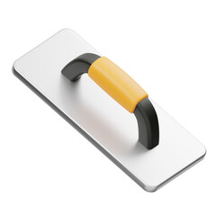 The Plastering Trowel Tools 3D Icon