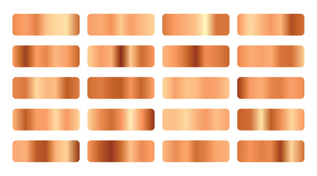 abstract metallic gradient shades banner collection with smooth blend