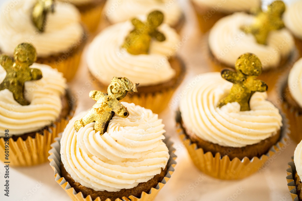 Poster Gingerbread cupcakes