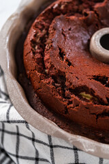 Red velvet bundt cake