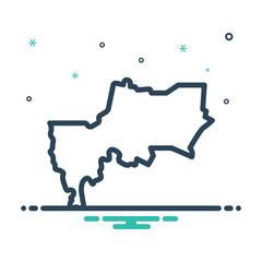 Mix icon for bangkok 