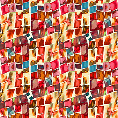 pattern with colorful abstract design