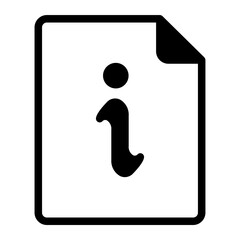 information line icon