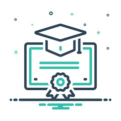 Mix icon for degree 