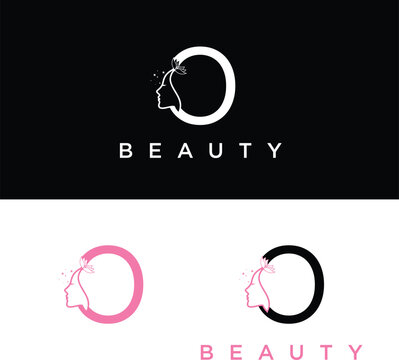 modern Natural beauty logo design .eps