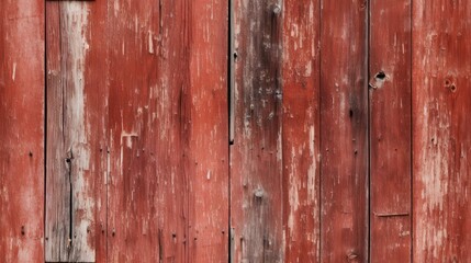seamless texture of a rustic red barn wall, weathered and warm background texture, tile, 8K, generative ai