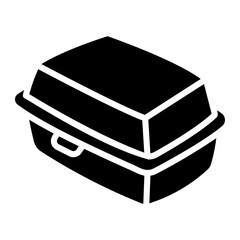 styrofoam Solid icon