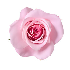 rose flower with good quality isolated white background