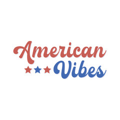 4th of july retro design bundle