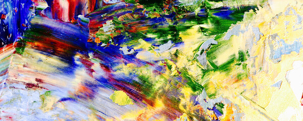 Color texture. Hand drawn.Abstract art background. Hand drawn .Oil painting on canvas. Modern,...