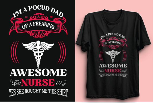 nurse day t shirt design