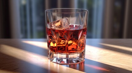 Glass of burbon