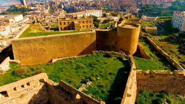 shot of an ottoman castle in the city of oran in algeria &ndash; Cityscape