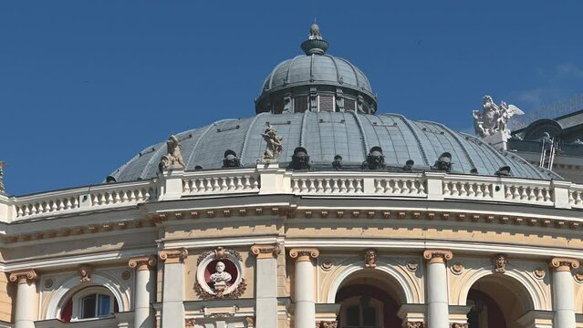 Odessa State Academic Opera and Ballet Theater in Ukraine