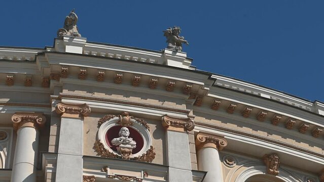 Odessa State Academic Opera and Ballet Theater in Ukraine