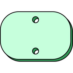 입체사각형, 입체도형, 입체직사각형, 입체네모, 버튼, 