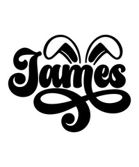 James svg design bundle
