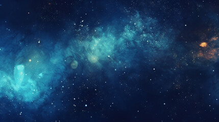 Fototapeta na wymiar Space Nebula Galaxy Background Generative ai