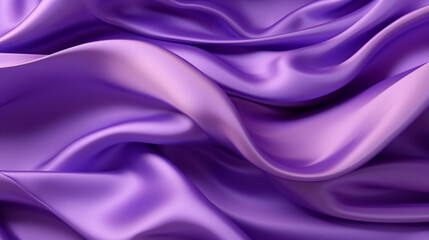 Obraz premium Purple silk silky satin fabric elegant extravagant luxury wavy shiny luxurious shine drapery background wallpaper seamless abstract showcase backdrop artistic design presentation material texture