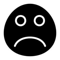 Obraz premium Sad glyph icon
