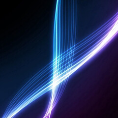 abstract blue background generated AI