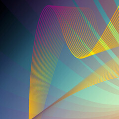 abstract colorful background generated AI