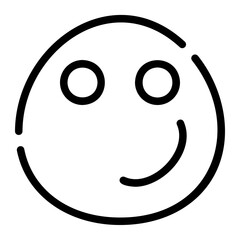 Smile line icon
