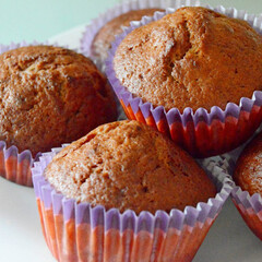 muffin with chocolate generated AI