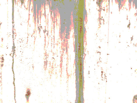 The background has an unusual and colorful pattern.