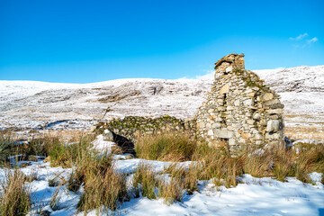 The remains of the Derryveagh evictions - In April 1861 landlord John George Adair evicts over 250...