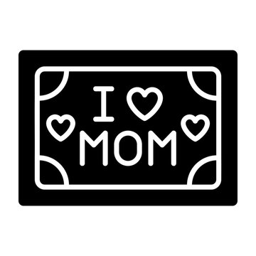 I Love Mom Icon