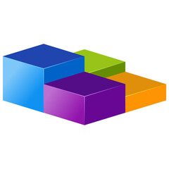 Fototapeta premium 3D Diagram