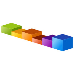 Obraz premium 3D Diagram