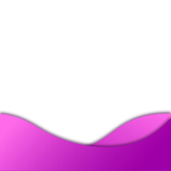 Obraz premium Curve Footer