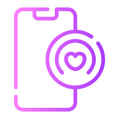 health app gradient icon