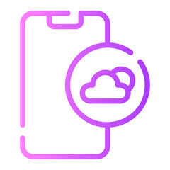 weather gradient icon