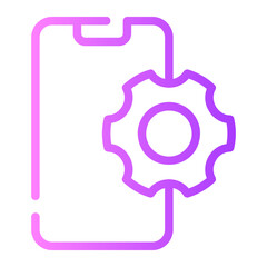 settings gradient icon