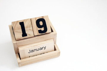 Nineteenth Of January Perpetual Calendar