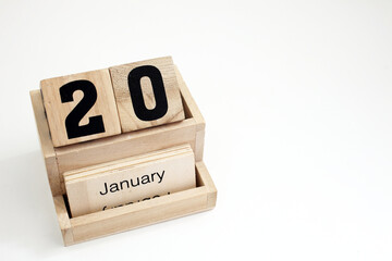 Twentieth Of January Perpetual Calendar