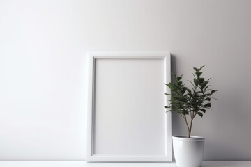Stylish and minimalist photo frame mockup - The perfect template for showcasing your photography and design ideas